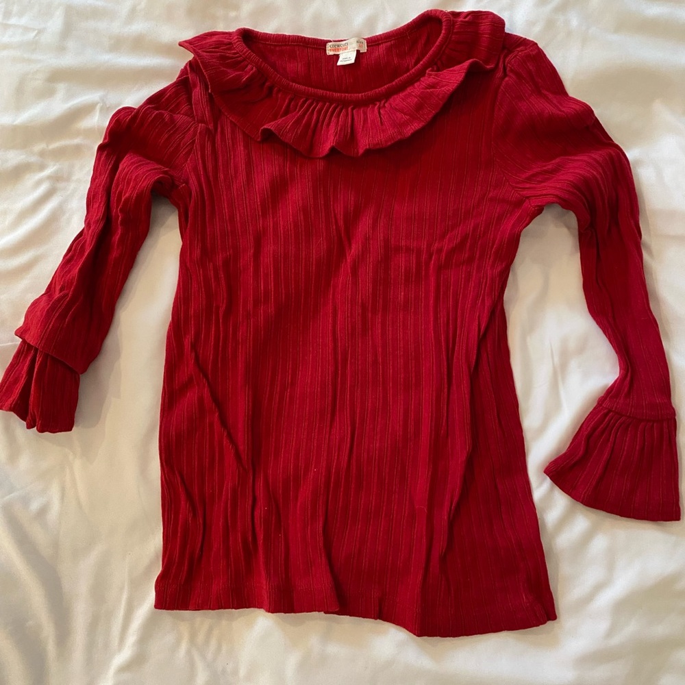 Long sleeve cotton size 10 top perfect for the holidays